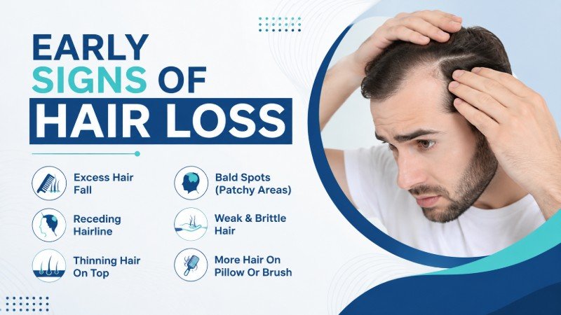 Early Signs Of Hair Loss
